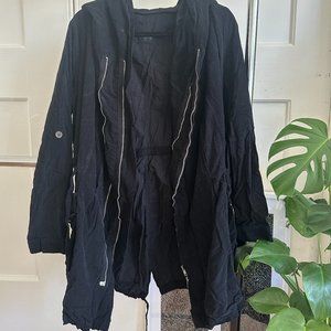 Free People Bohemian Slouchy Jacket With Hood Medium
